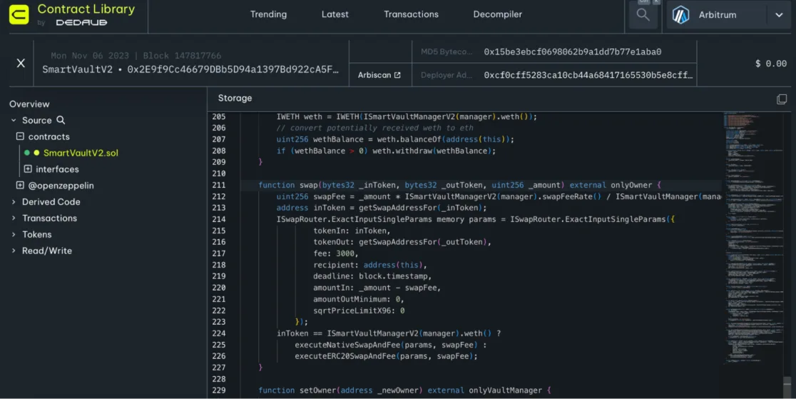 Thestandard_io Exploit | A Thorough Analysis by Dedaub